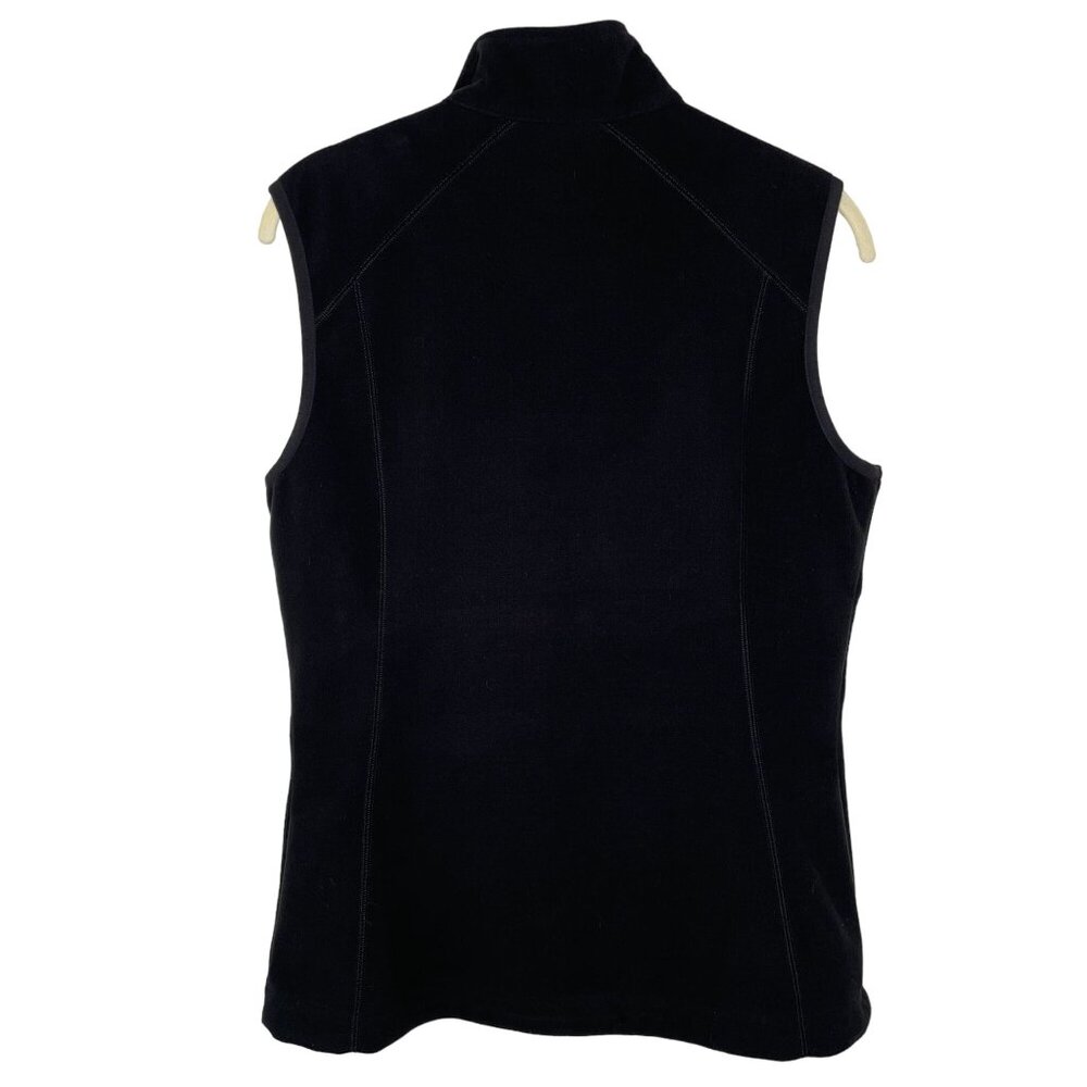 REI Women's Softshell Black Zip Vest, M - Picture 2 of 9